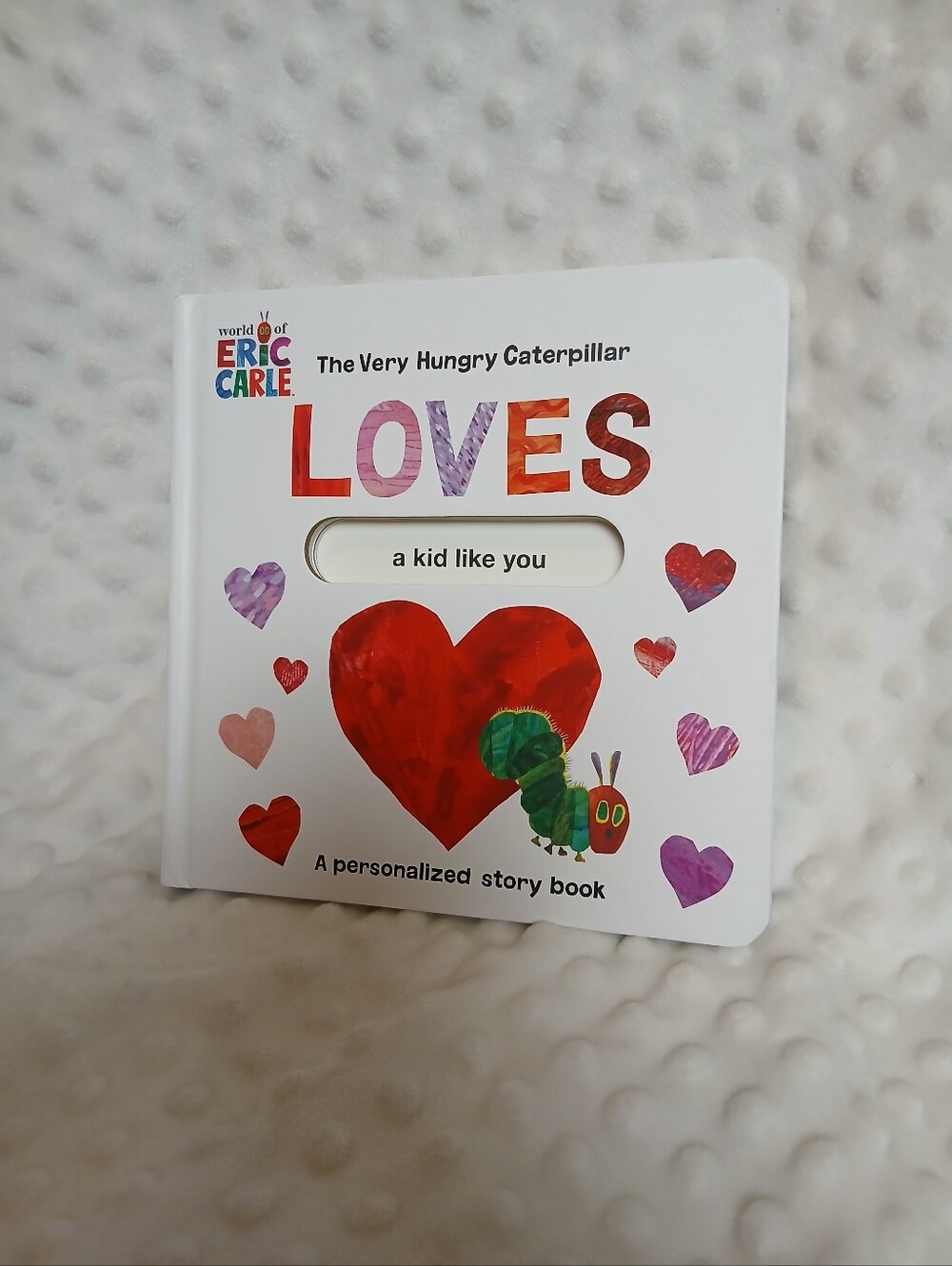 2/$18 Personalize Hungry Caterpillar Book Kid Girl Boy Preschool Eric Carle Love